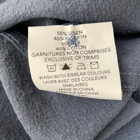 Frank & Oak Linen Button Dow Shirt - Picture 9 of 12